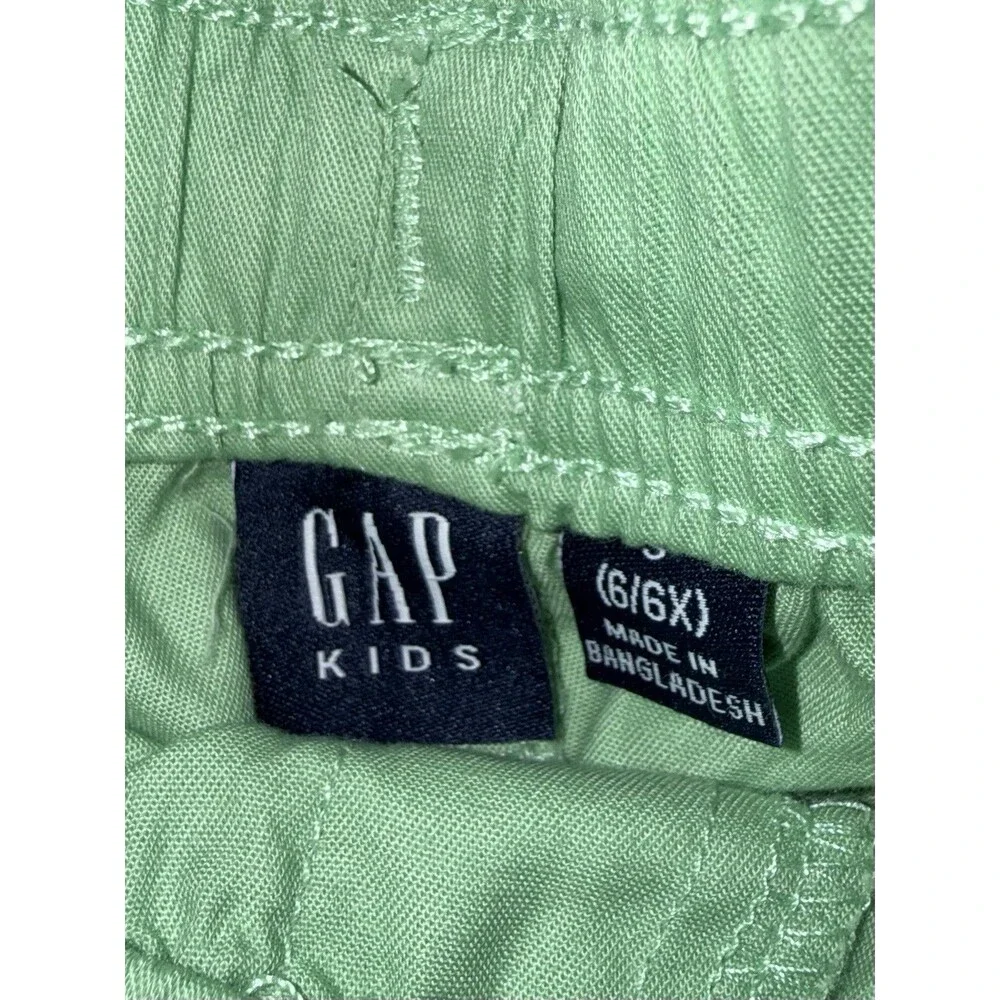 GAP Kids Girls Green Pull-On Shorts Size S(6/6X) NWT